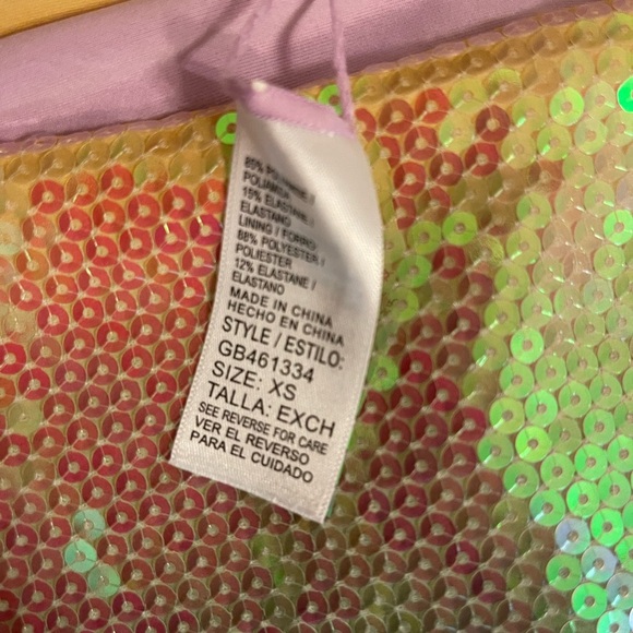 NWT Gianni Bini Sequin Ombré Bikini XS - Picture 5 of 5